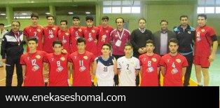 نایب قهرمانی نماینده مازندران درمسابقات والیبال نوجوانان کشور